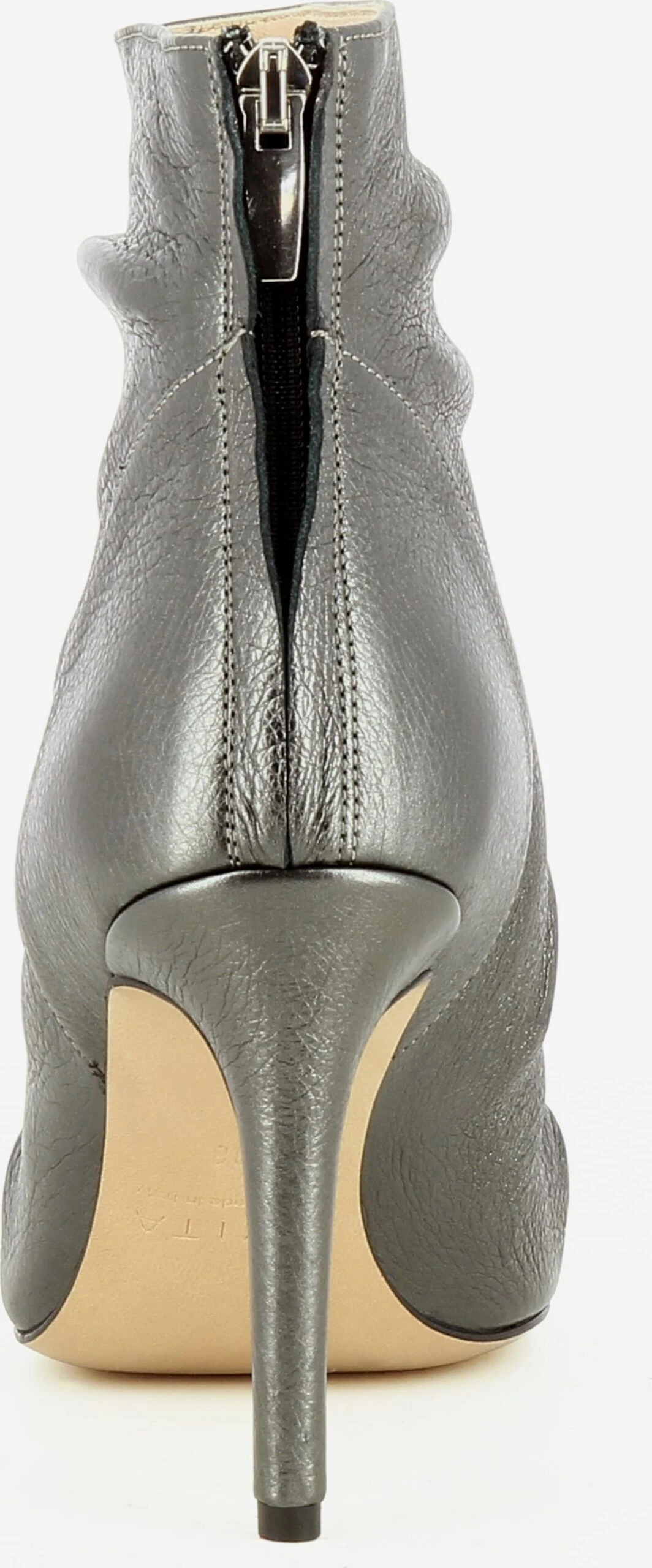 Klassieke Enkellaarsjes Enkellaarsjes Dames Zilver 7 Klassieke Enkellaarsjes Enkellaarsjes Dames Zilver - Afbeelding 5