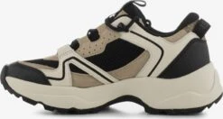 Woden Casual Sneakers Sneakers Laag Sif Tech Dames Beige