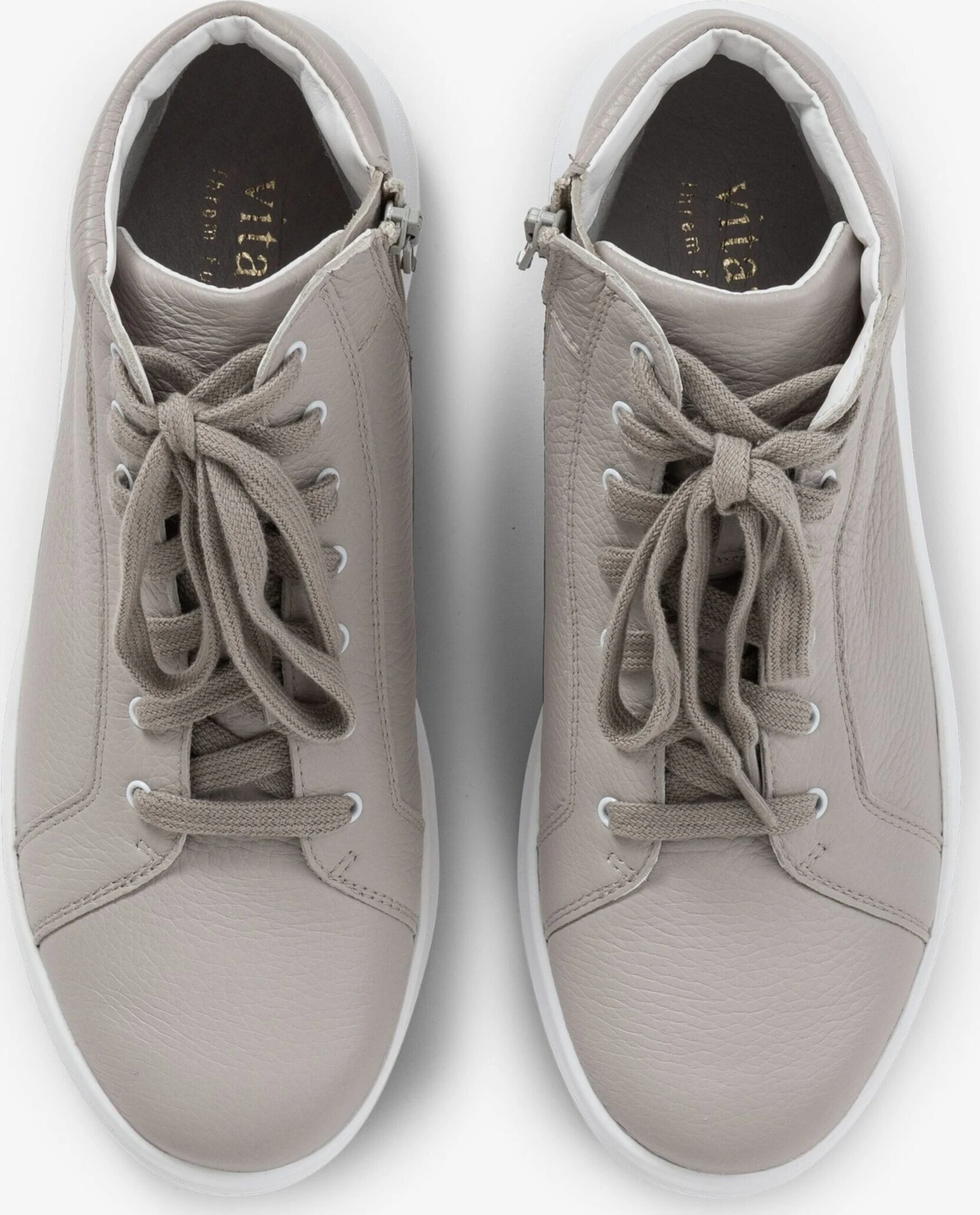 Hoge Sneakers Sneakers Hoog Dames Lichtgrijs 7 Hoge Sneakers Sneakers Hoog Dames Lichtgrijs - Afbeelding 5