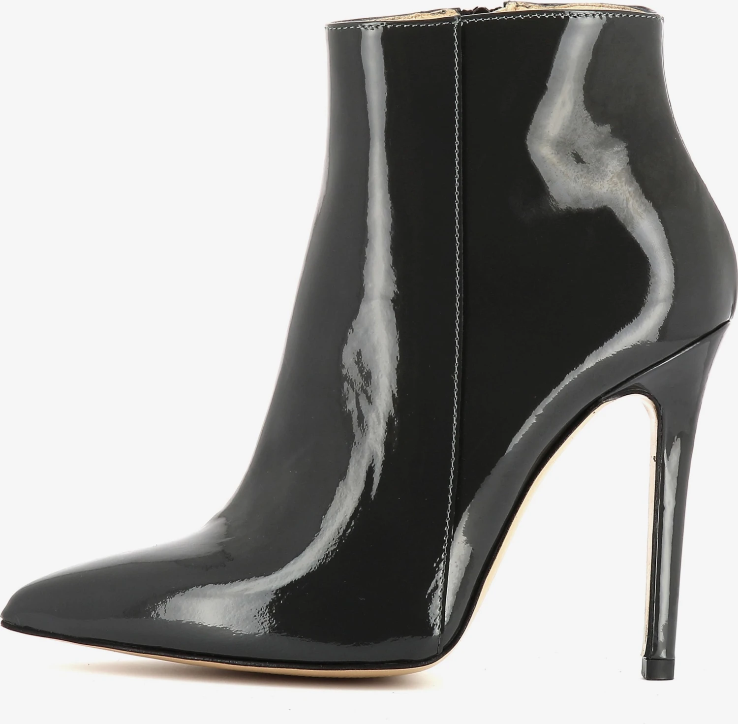 Klassieke Enkellaarsjes Enkellaarsjes Dames Antraciet 6 Klassieke Enkellaarsjes Enkellaarsjes Dames Antraciet - Afbeelding 4