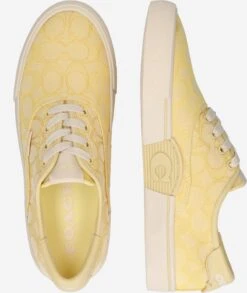 Coach Skate Sneakers Sneakers Laag Dames Geel -Damesschoenen Winkel d0e194d31ce4fba70de4319e39e92234
