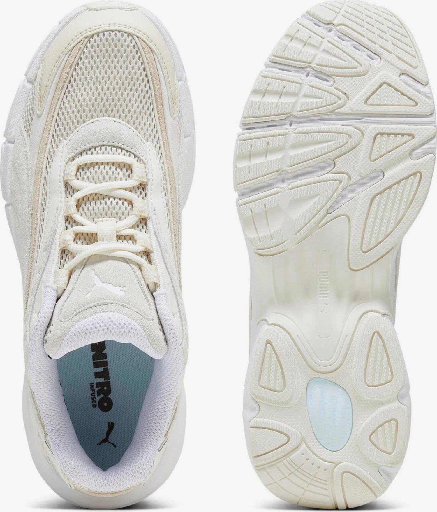 Puma Running Sneakers Sneakers Laag Teveris Dames Offwhite 6 Puma Running Sneakers Sneakers Laag Teveris Dames Offwhite - Afbeelding 4