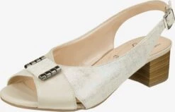 Pumps & Hakken Slingpumps Luisa Dames Beige