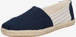 Toms Lage Schoenen Espadrilles Dames Navy / Blauw Gemêleerd