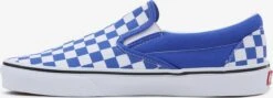 Vans Slip-on Sneakers Slip-ons Dames Blauw -Damesschoenen Winkel d62e085be928ad9f2b6a861d74097feb
