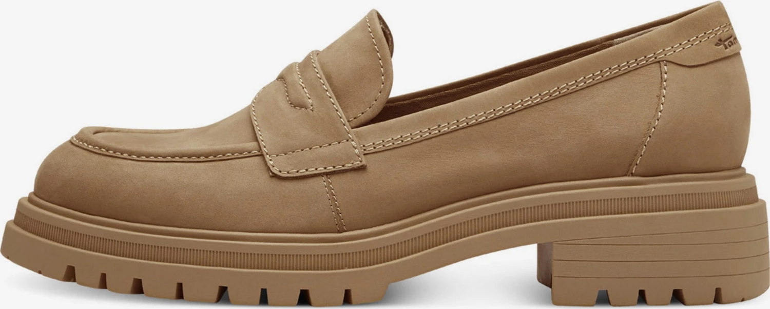Tamaris Loafers Instappers Dames Camel 4 Tamaris Loafers Instappers Dames Camel - Afbeelding 2