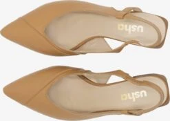 Usha Pumps & Hakken Slingpumps Dames Camel -Damesschoenen Winkel d8c294ec34f2c0adc157a2bda752c326