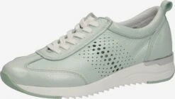 Caprice Fashion Sneakers Sneakers Laag Dames Pastelgroen