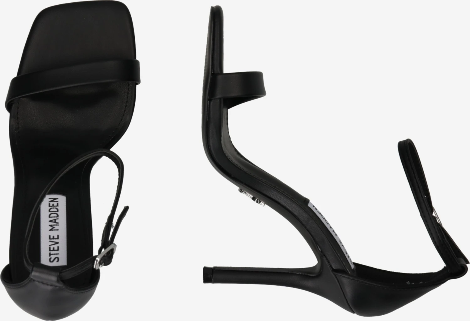 Steve Madden Sandalen Met Hak Sandalen Met Riem Dames Zwart 4 Steve Madden Sandalen Met Hak Sandalen Met Riem Dames Zwart - Afbeelding 2