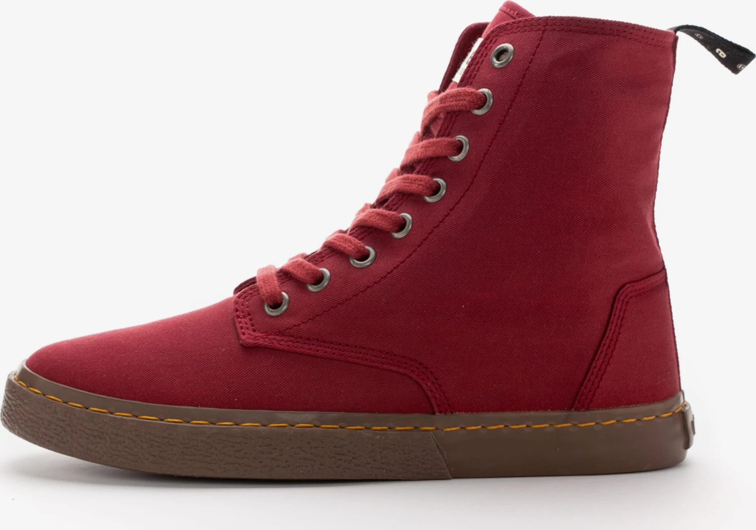 Hoge Sneakers Sneakers Hoog Brock Dames Robijnrood 6 Hoge Sneakers Sneakers Hoog Brock Dames Robijnrood - Afbeelding 4