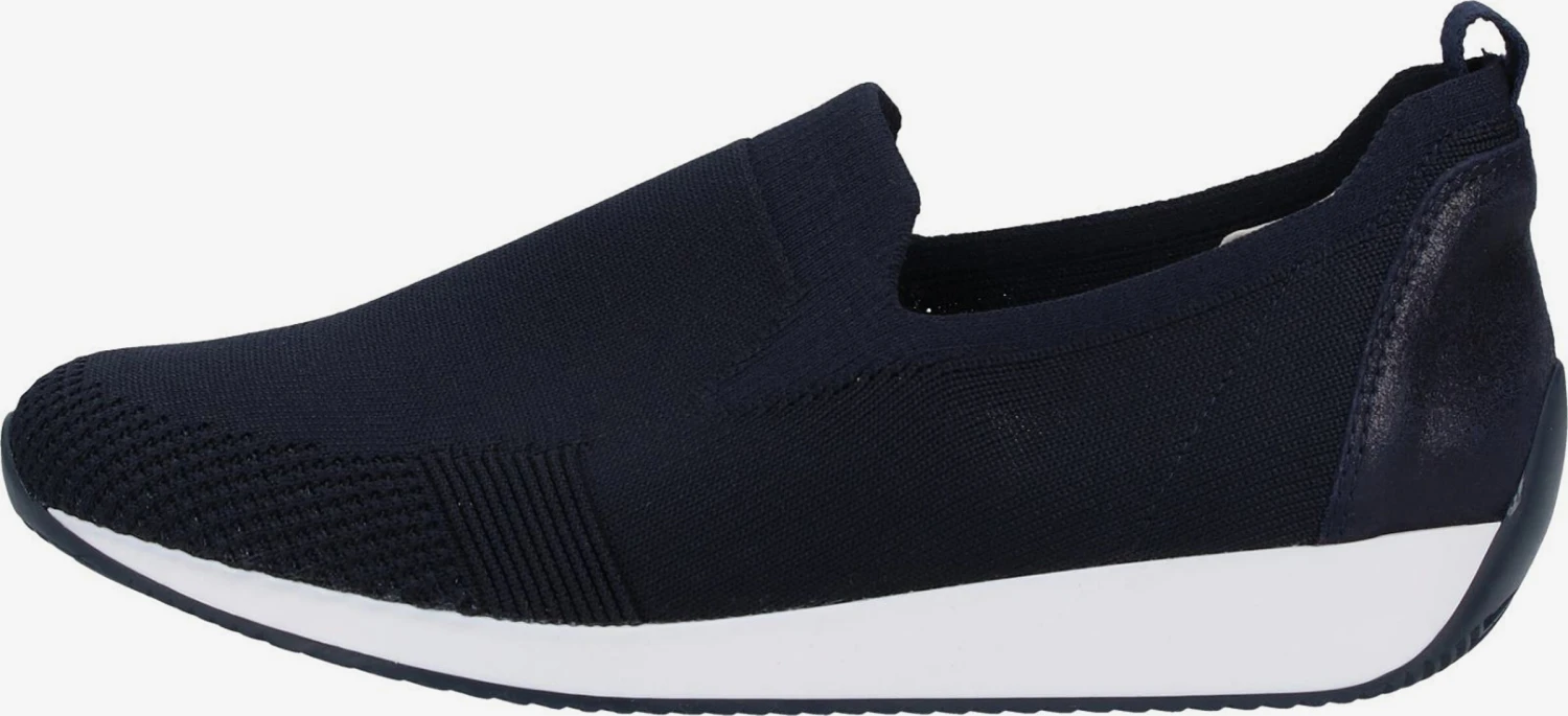 Ara Slip-on Sneakers Slip-on Dames Donkerblauw 4 Ara Slip-on Sneakers Slip-on Dames Donkerblauw - Afbeelding 2