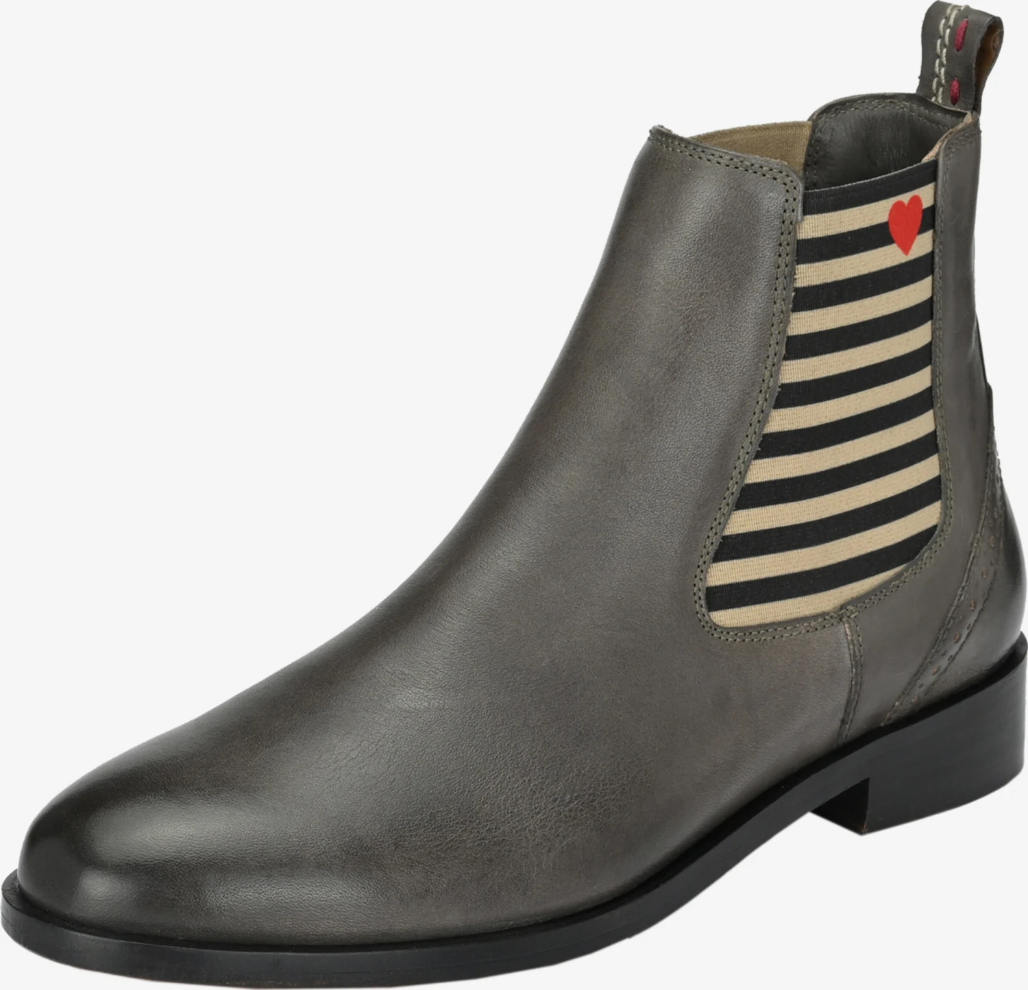 Enkellaarsjes Chelsea Boots Suvi Dames Grijs 3 Enkellaarsjes Chelsea Boots Suvi Dames Grijs