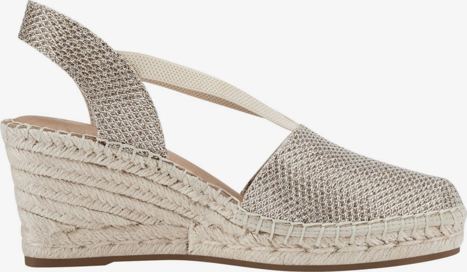 Tamaris Plateaupumps Slingpumps Dames Zilver 5 Tamaris Plateaupumps Slingpumps Dames Zilver - Afbeelding 3