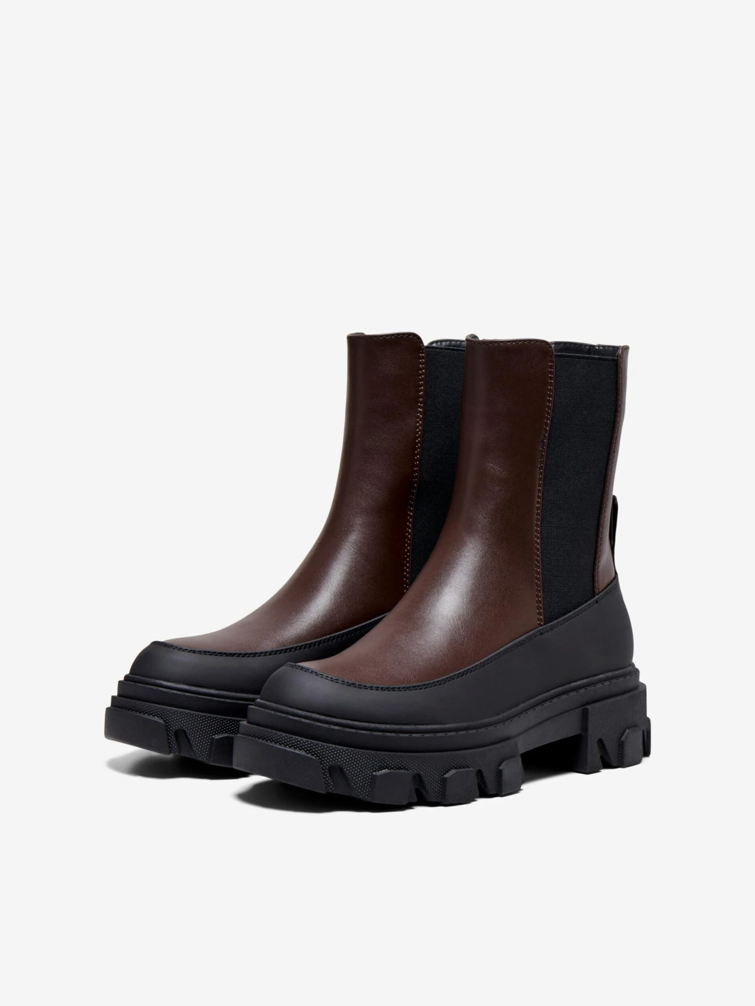 ONLY Enkellaarsjes Chelsea Boots Tola Dames Bruin 6 ONLY Enkellaarsjes Chelsea Boots Tola Dames Bruin - Afbeelding 4