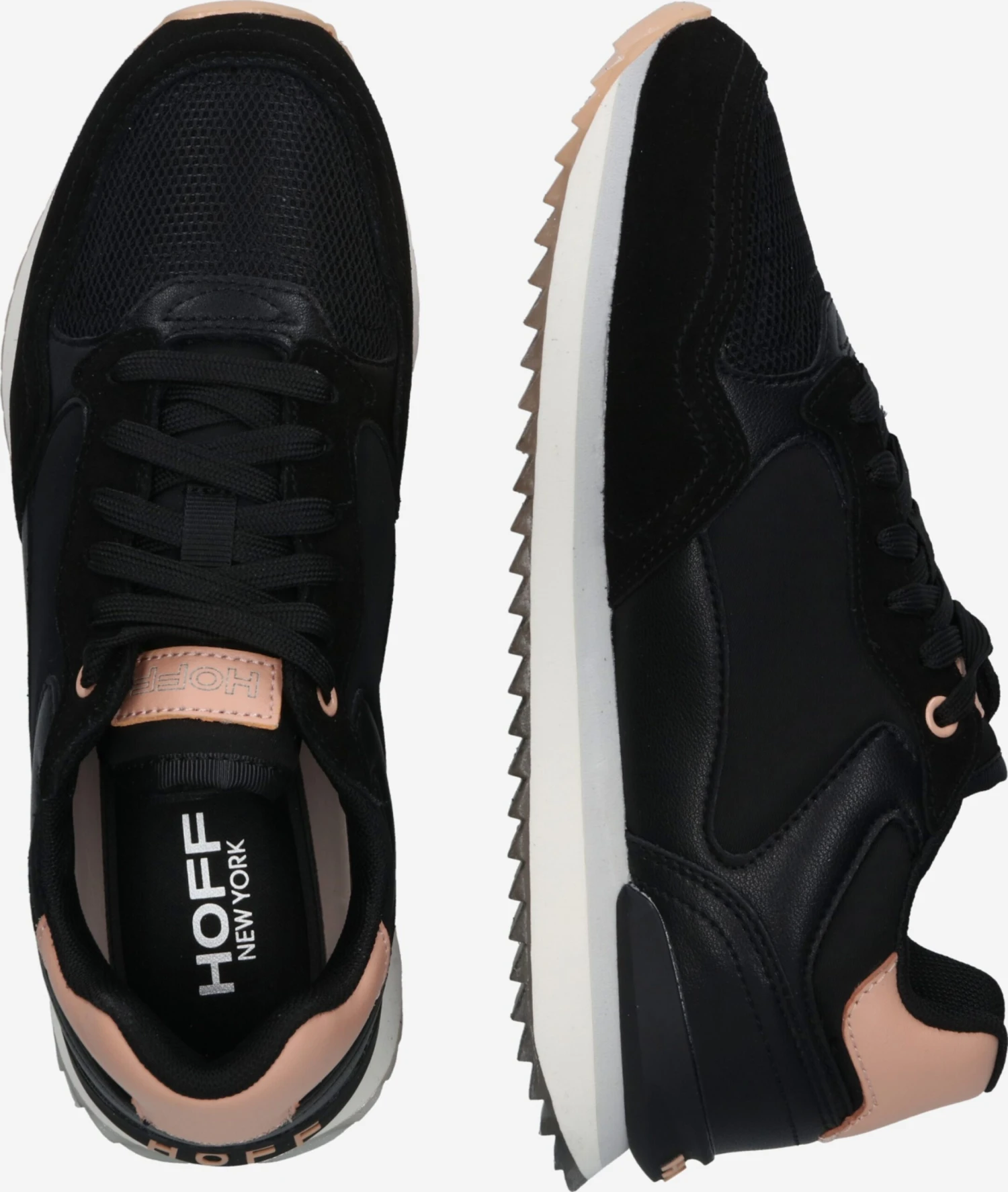 HOFF Running Sneakers Sneakers Laag NEW YORK Dames Zwart 4 HOFF Running Sneakers Sneakers Laag NEW YORK Dames Zwart - Afbeelding 2