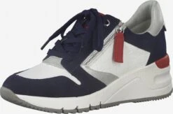 Tamaris Fashion Sneakers Sneakers Laag Dames Navy / Wit