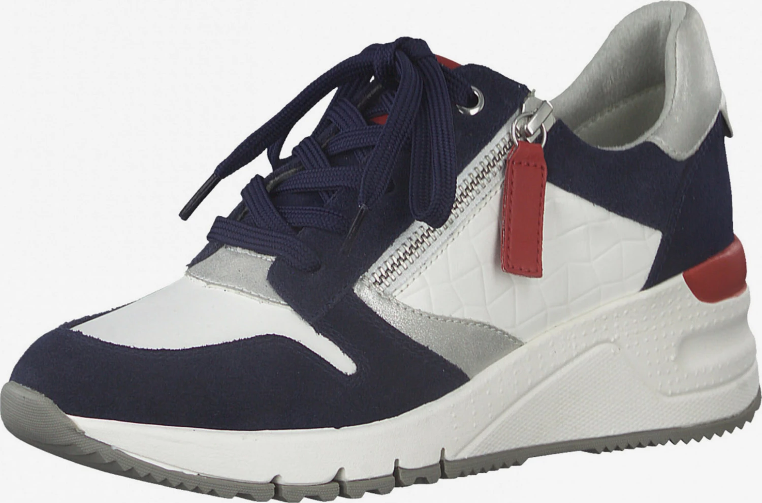 Tamaris Fashion Sneakers Sneakers Laag Dames Navy / Wit 3 Tamaris Fashion Sneakers Sneakers Laag Dames Navy / Wit