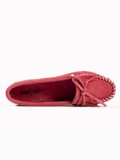 Minnetonka Lage Schoenen Mocassins Kilty Dames Pink -Damesschoenen Winkel f049968988b691bfa001ad31709f2868