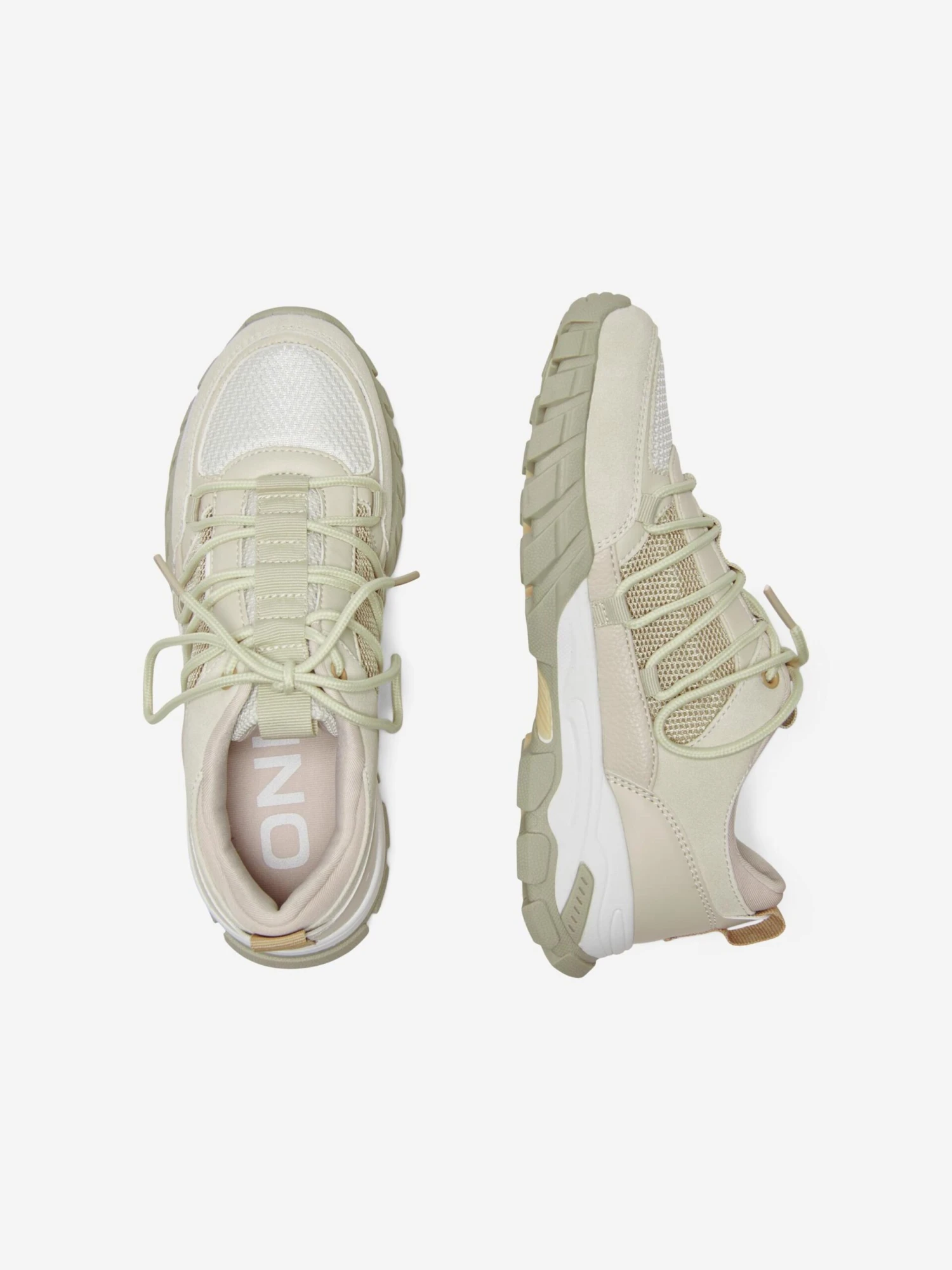 ONLY Running Sneakers Sneakers Laag SAACHI Dames Beige 5 ONLY Running Sneakers Sneakers Laag SAACHI Dames Beige - Afbeelding 3