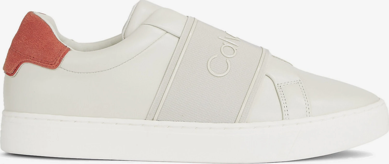 Calvin Klein Slip-on Sneakers Slip-on Dames Beige 4 Calvin Klein Slip-on Sneakers Slip-on Dames Beige - Afbeelding 2