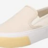 Calvin Klein Jeans Slip-on Sneakers Slip-on Dames Eierschaal