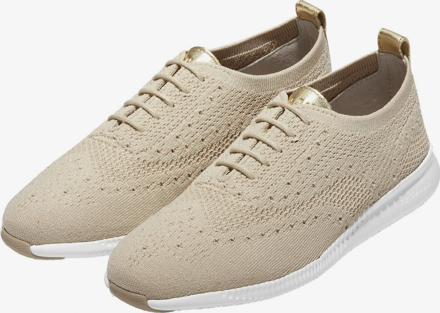 Cole Haan Veterschoenen Veterschoen 2.ZERØGRAND Dames Lichtbeige 4 Cole Haan Veterschoenen Veterschoen 2.ZERØGRAND Dames Lichtbeige - Afbeelding 2