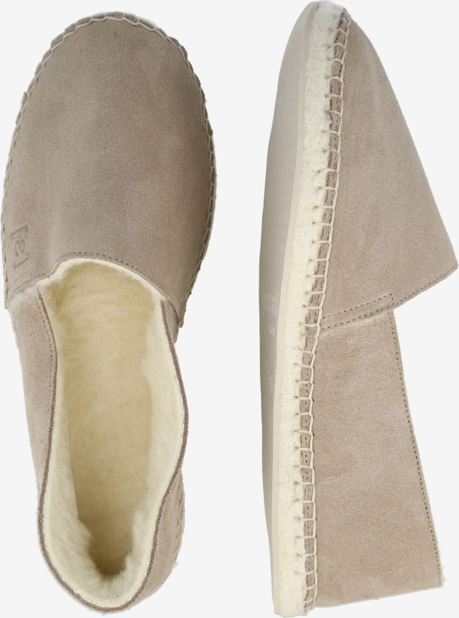 Lage Schoenen Espadrilles Dames Donkerbeige 4 Lage Schoenen Espadrilles Dames Donkerbeige - Afbeelding 2
