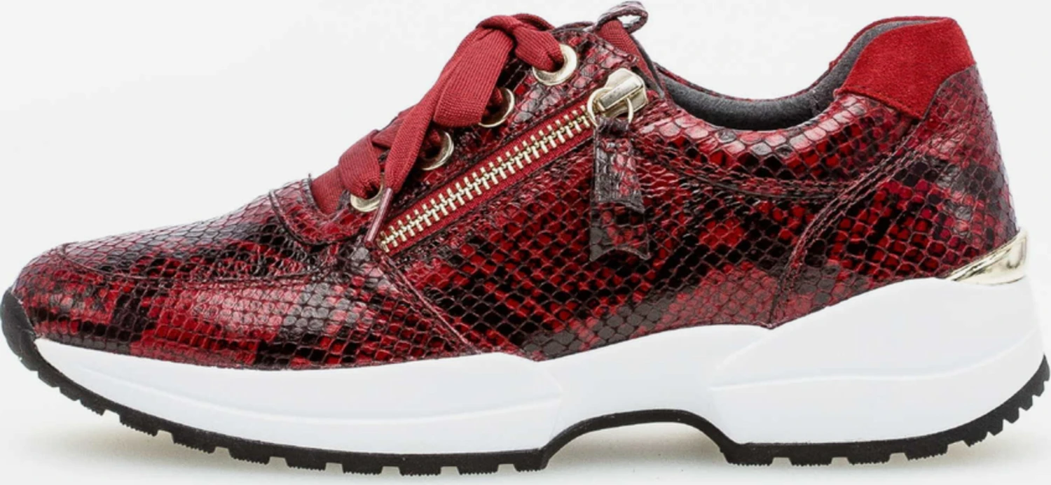 Gabor Fashion Sneakers Sneakers Laag Dames Rood 4 Gabor Fashion Sneakers Sneakers Laag Dames Rood - Afbeelding 2