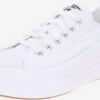 Converse Casual Sneakers Sneakers Laag Chuck Taylor All Star Move Dames Wit -Damesschoenen Winkel f8110411e46413b2c368cc9402c76786