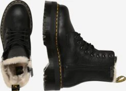 Dr. Martens Enkellaarsjes Veterlaarsjes Jadon Dames Zwart -Damesschoenen Winkel f9b4b9c7e73db4627bcde7a579a95799