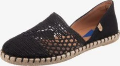 Verbenas Lage Schoenen Espadrilles Carmen Dames Zwart