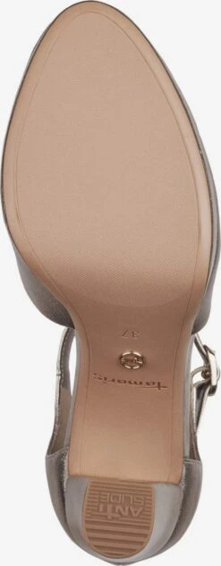 Tamaris Plateaupumps Slingpumps Dames Goud -Damesschoenen Winkel ffdc656b6a5a4006840648b909734607